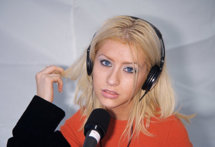 Christina Aguilera in 1999. 