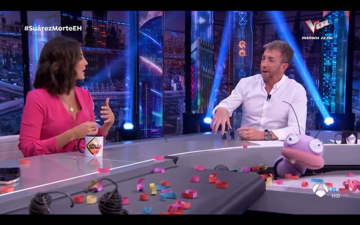 Tamara Falcó en 'El Hormiguero'.