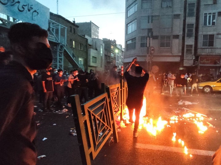 Imagen de las protestas en Irán, este septiembre