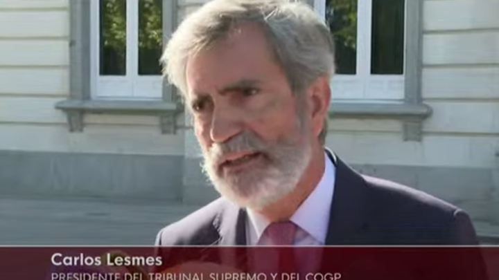 Carlos Lesmes, presidente del Supremo y del Poder Judicial.