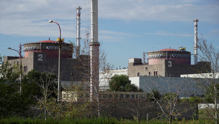 La central nuclear de Zaporiyia.