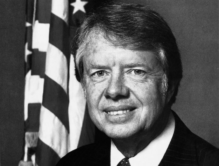 A formal Portrait of President Jimmy Carter. Undated photo circa 1970s.