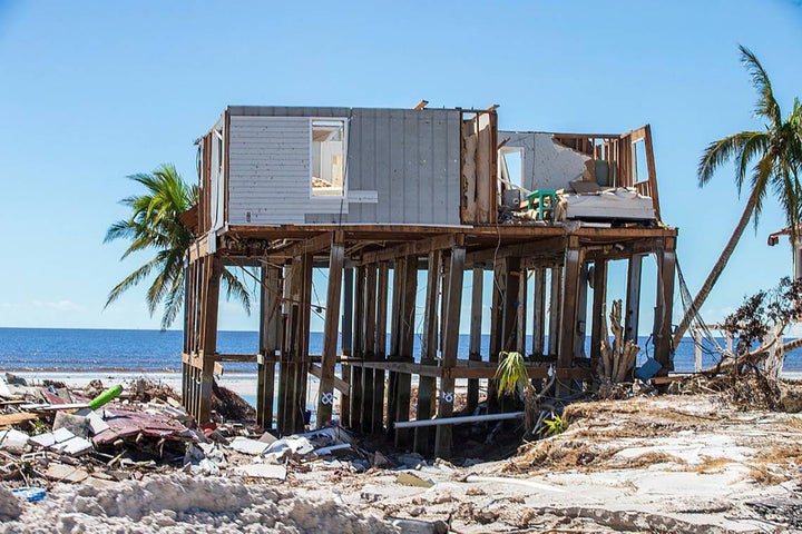 Scenes of destruction along Estero Boulevard in Fort Myers Beach two days after Hurricane Ian hit Florida's west coast.