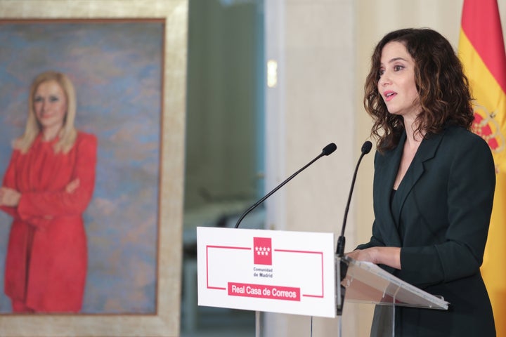 La presidenta de la Comunidad de Madrid, Isabel Díaz Ayuso.