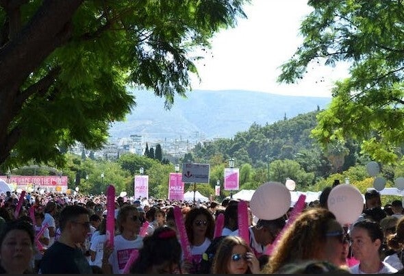 Στιγμιότυπο της λαοθάλασσας της Κυριακής στο Ζάππειο