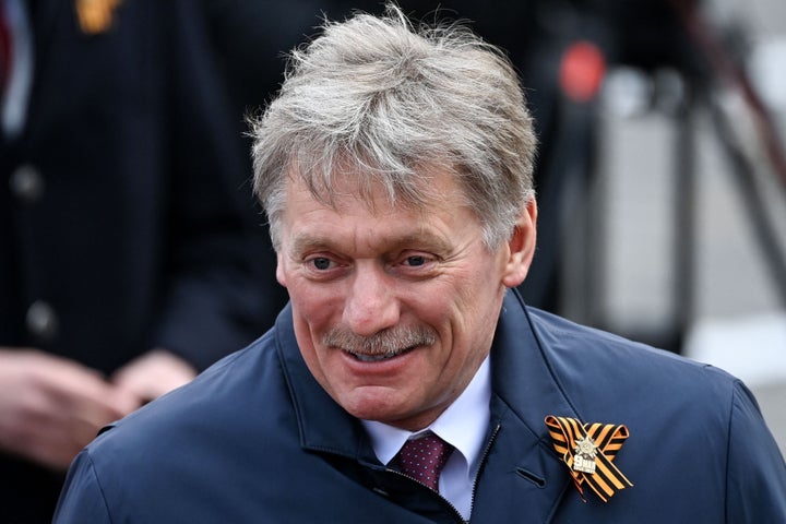 Dmitry Peskov, el pasado 9 de mayo, en el Desfile de la Victoria de la Plaza Roja de Moscú.