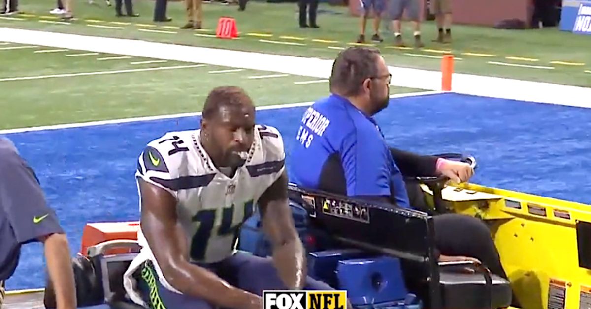 Seahawks' DK Metcalf Carted Off Field…for a Bathroom Break – NBC Chicago