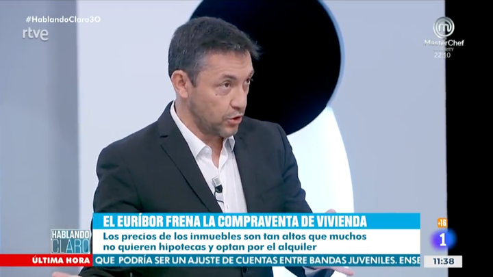 Javier Ruiz en 'Hablando Claro'.