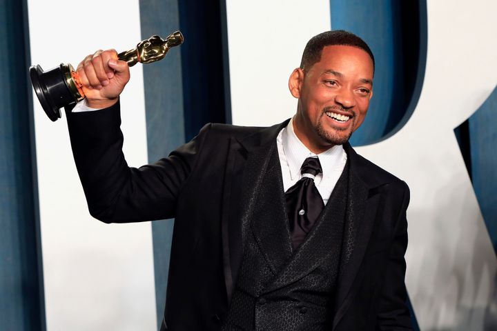 Will Smith attends the 2022 Vanity Fair Oscar Party.