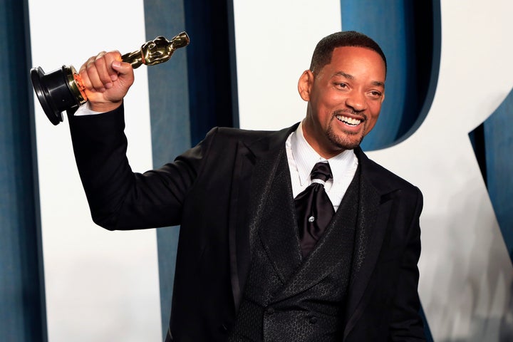 Will Smith attends the 2022 Vanity Fair Oscar Party.