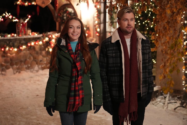 “Falling for Christmas” is the first of three Netflix films in which Lohan is slated to star.