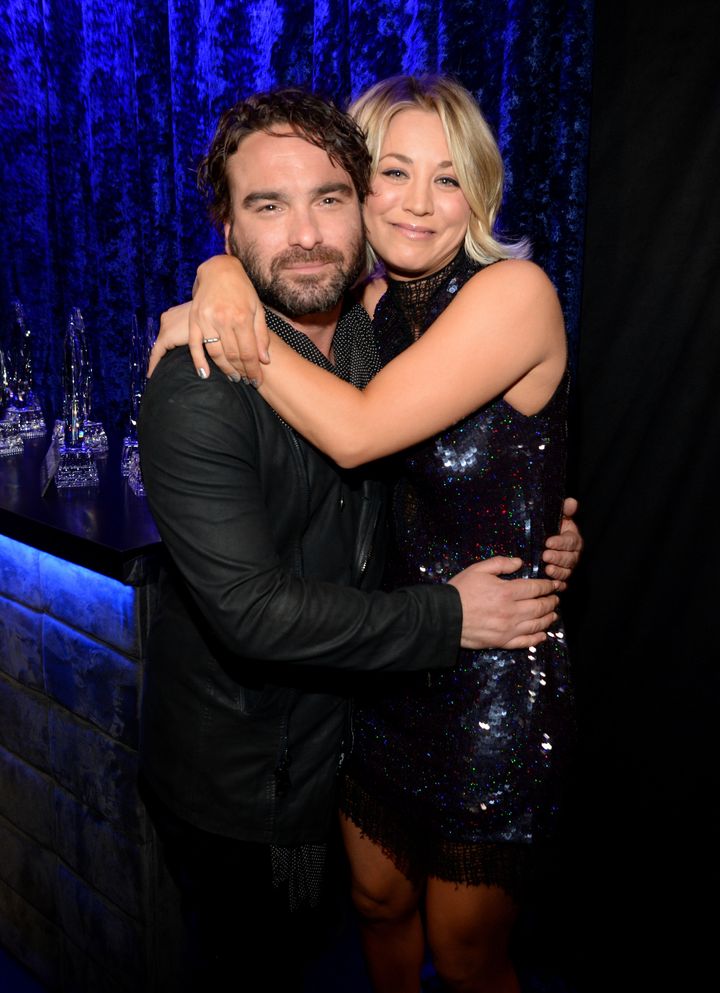 Galecki and Cuoco in 2016.