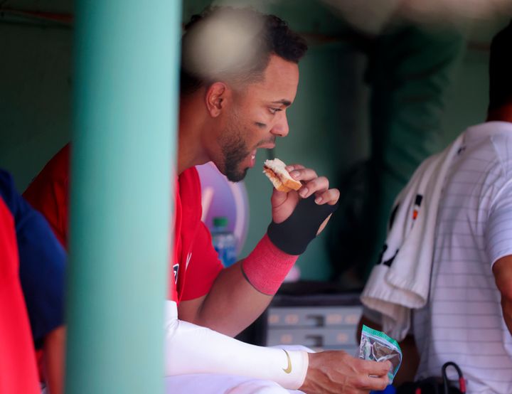 There's a reason athletes like Xander Bogaerts snack on peanut butter and jelly sandwiches mid-game — its combination of macronutrients can help keep your blood glucose stable.