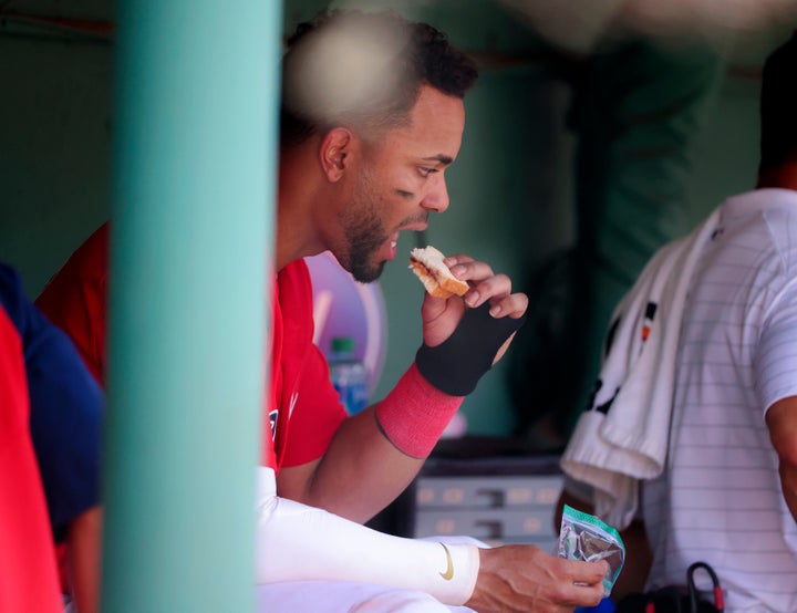 There's a reason athletes like Xander Bogaerts snack on peanut butter and jelly sandwiches mid-game — its combination of macronutrients can help keep your blood glucose stable.