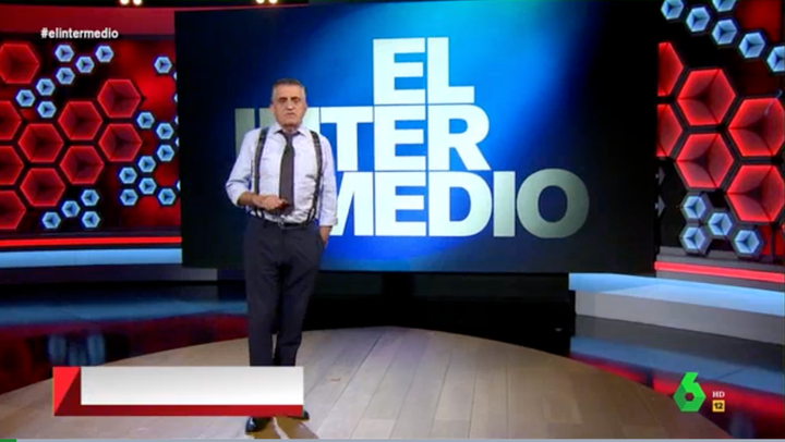 El Gran Wyoming este lunes en 'El Intermedio'.