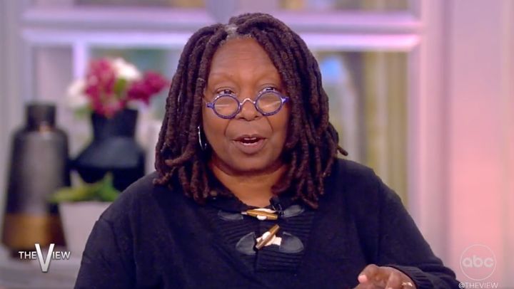 Whoopi Goldberg on the set of The View