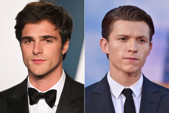 Some people on Twitter and fan sites have lobbied for Jacob Elordi (left) or Tom Holland to be cast as James Bond.