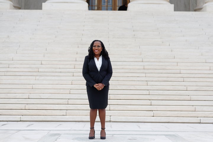 Justice Ketanji Brown Jackson argued that the history of the 14th Amendment and Voting Rights Act showed that they were "race-conscious" efforts.