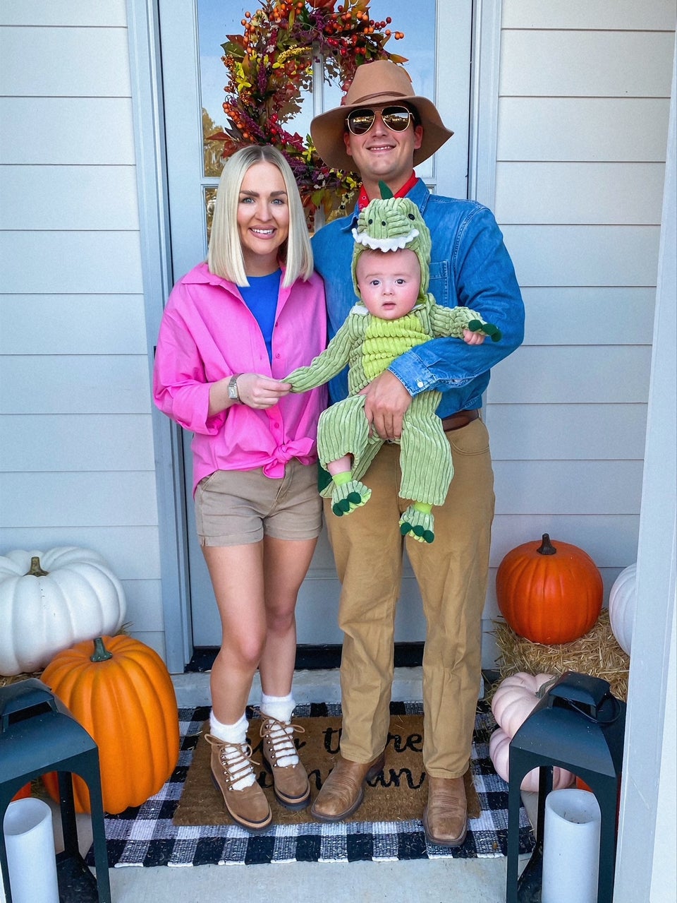 Couples and sales baby costumes