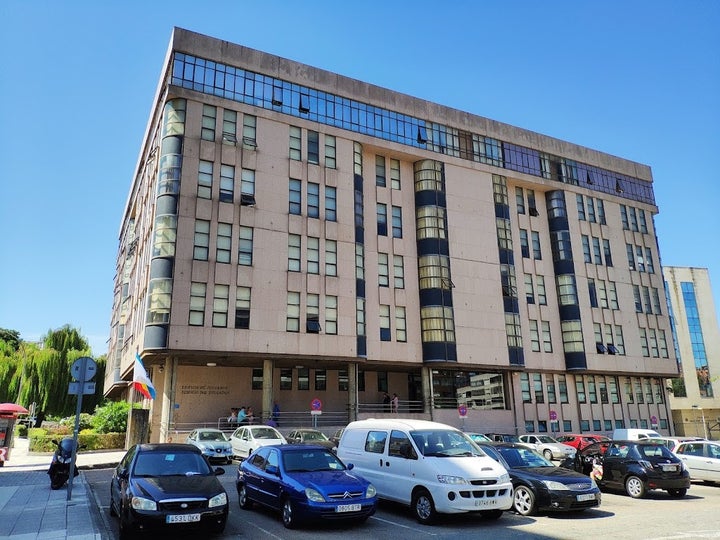 Vista de los edificios judiciales de Vigo