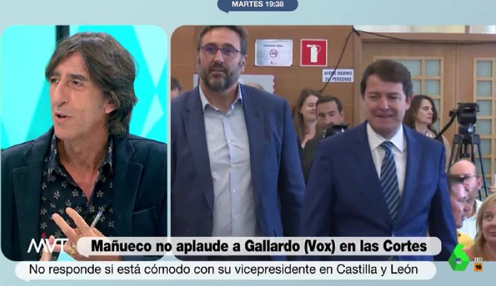 Benjamín Prado en laSexta.