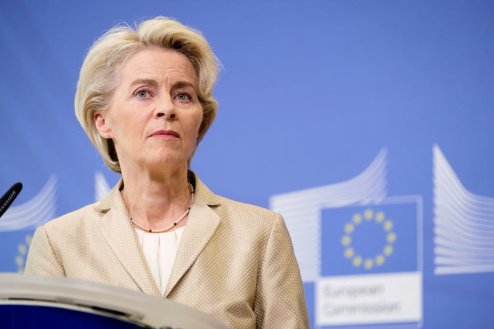 La presidenta de la Comisión Europea (CE), Ursula von der Leyen.