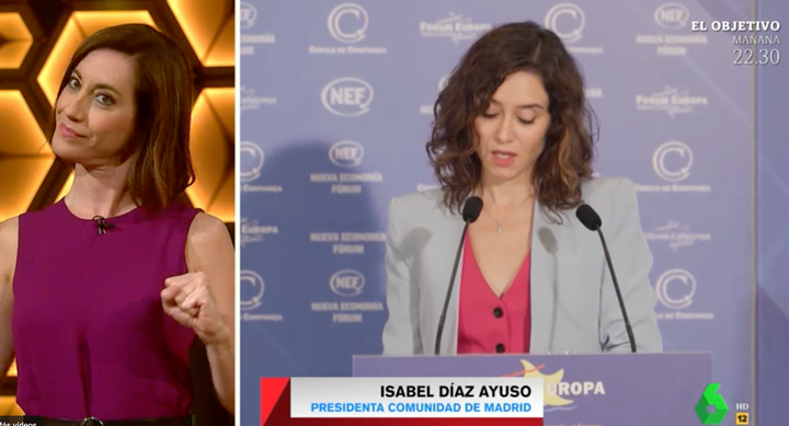 Cristina Gallego, colaboradora de El Intermedio ('La Sexta')