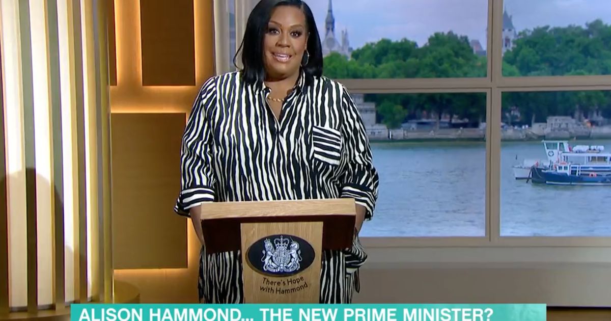 Alison Hammond Launches (Spoof) Bid To PM In Hilarious Speech