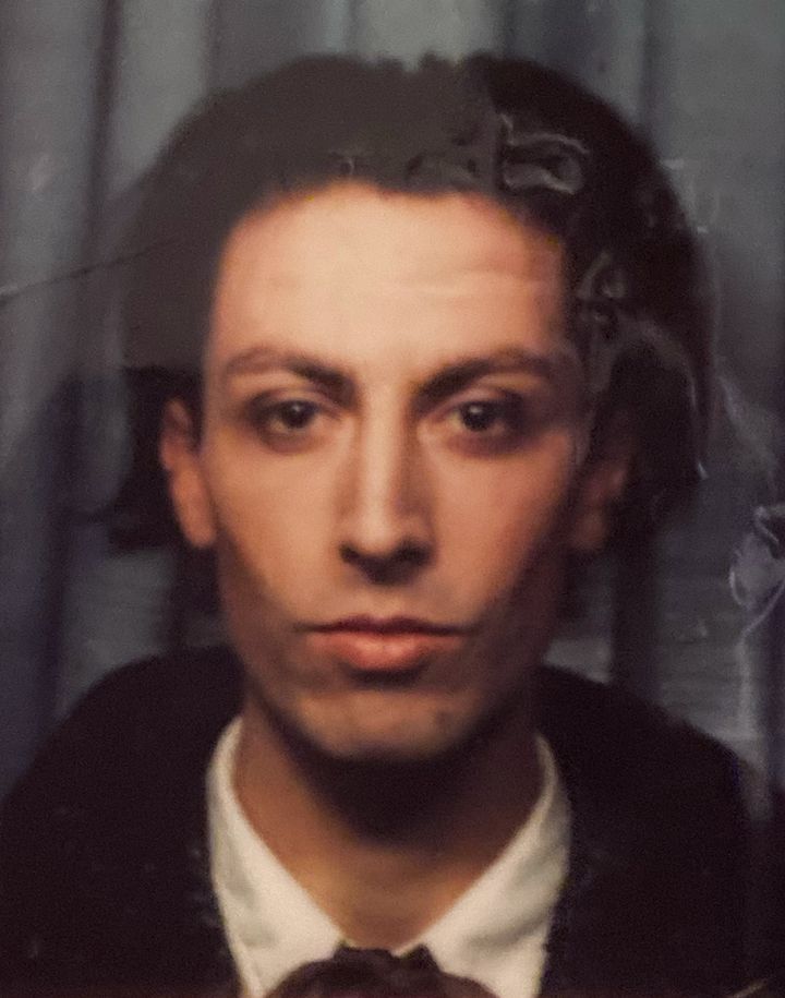The author's passport photo from 1991.