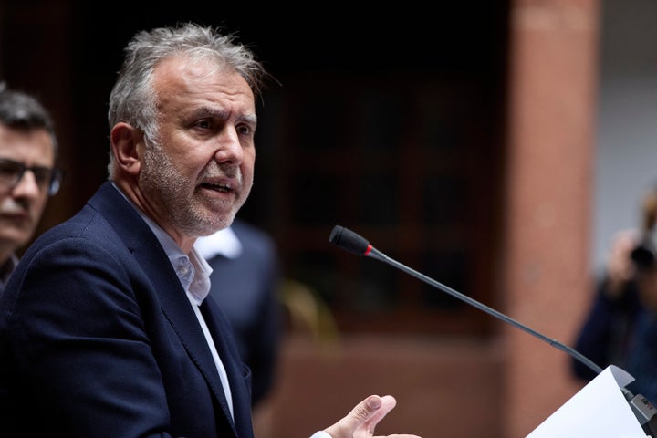 El presidente de Canarias, Ángel Víctor Torres