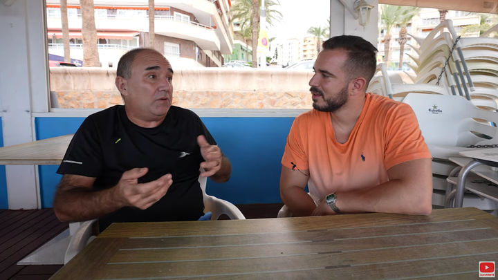 Pancho con Pablo Cabezali en 2022.
