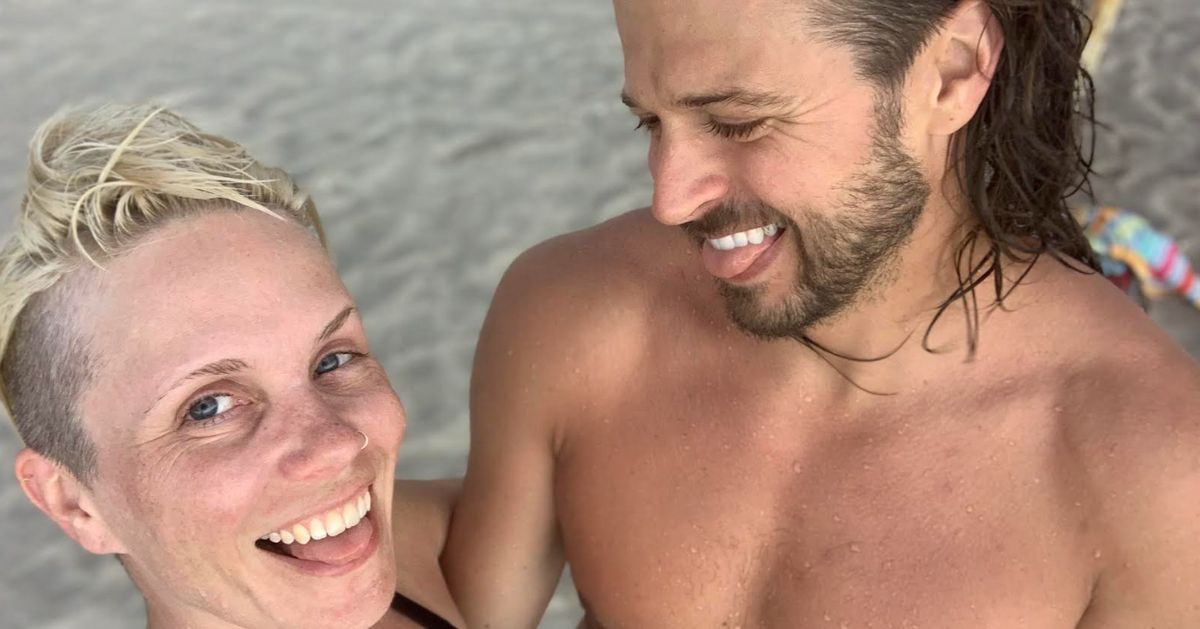Topless Beach Facial - My Partner's New Girlfriend Sent Me Photos Of Them Together. I Had No Idea  How It'd Change Me. | HuffPost HuffPost Personal