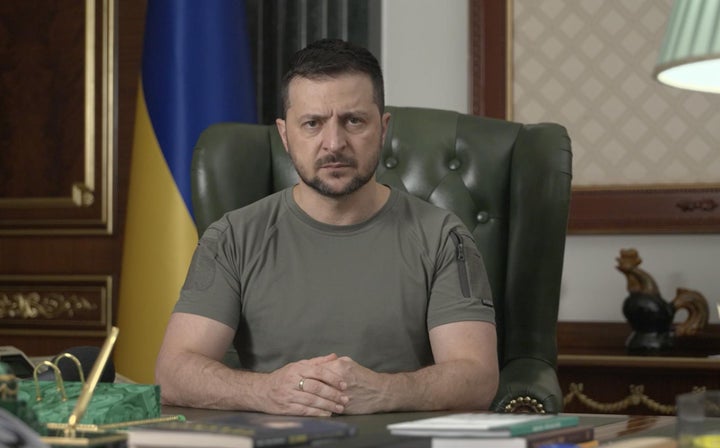 Volodimir Zelenski, presidente de Ucrania