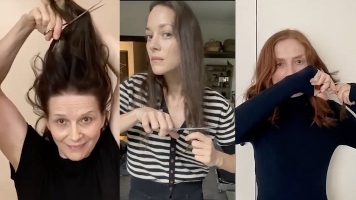 Juliette Binoche, Marion Cotillard e Isabell Huppert