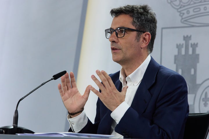El ministro de la Presidencia, Félix Bolaños.