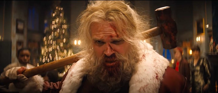 David Harbour in "Violent Night."