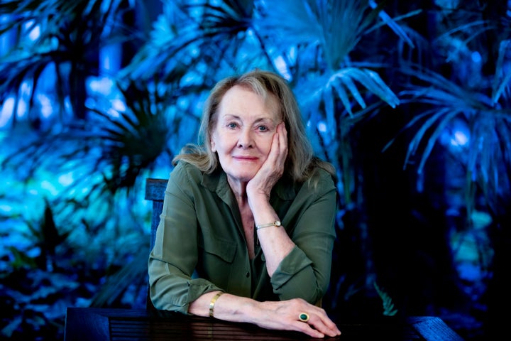 Portrait of Annie Ernaux, in Torino, Italy, on May 21, 2022. The French author has won the 2022 Nobel Prize for Literature.