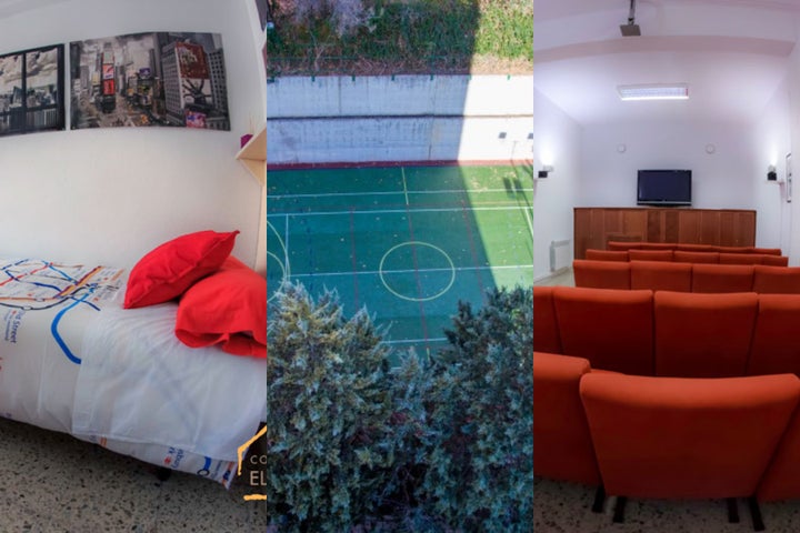 Imágenes del colegio mayor Elías Ahuja