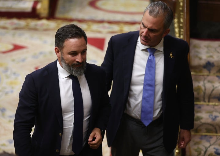 Santiago Abascal y Javier Ortega Smith