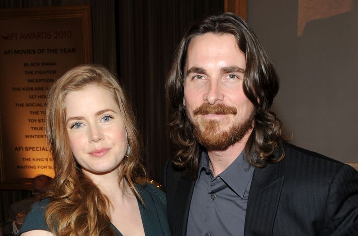 Amy Adams and Christian Bale in 2011.