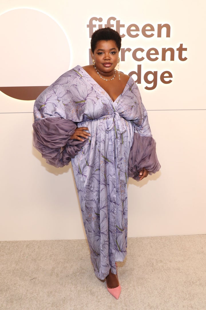 Gabriella Karefa-Johnson at the 2022 Inaugural Fifteen Percent Pledge Benefit Gala on April 02, 2022 in New York City. 