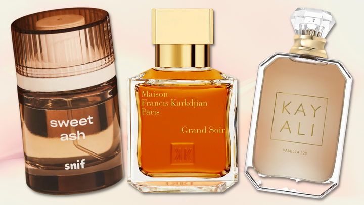 Snif Sweet Ash, Maison Francis Kurkdjian Grand Soir and Kayali Vanilla 28