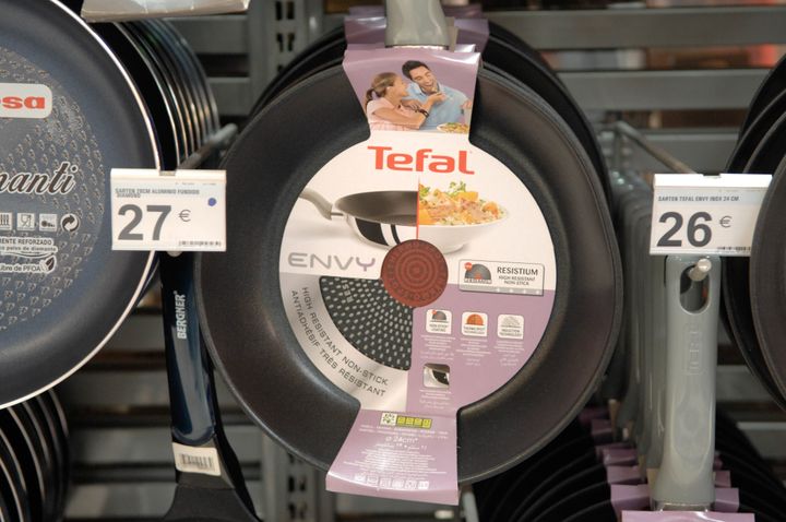 The Tefal brand of nonstick cookware was created in 1954 at the suggestion of a French engineer's wife.