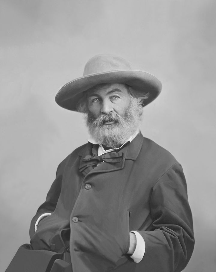 Πορτρέτο του Ουώλτ Ουίτμαν, Αμερικανικός Εμφύλιος Πόλεμος, 1861 -1865. Αυτή η φωτογραφία έχει αποκατασταθεί ψηφιακά.
