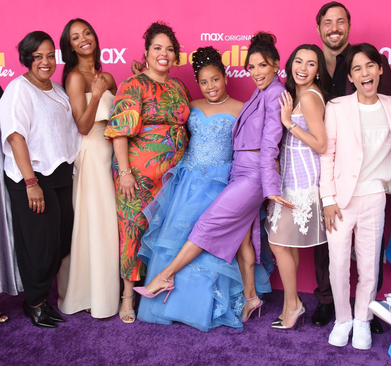 The cast of "Gordita Chronicles" attend the Los Angeles Premiere at Valentine DTLA on June 12, 2022.