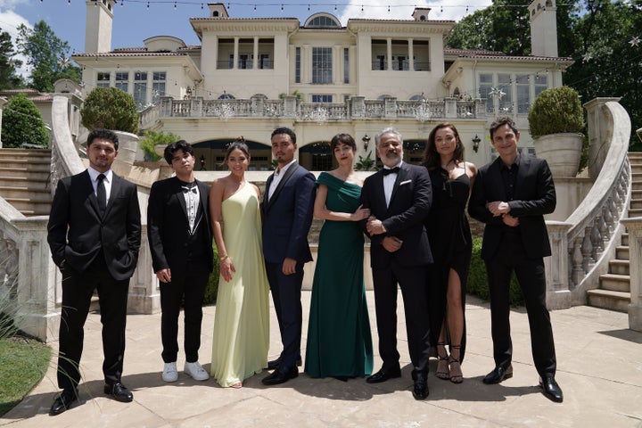 "Promised Land" starred (from left) Augusto Aguilera, Miguel Angel Garcia, Mariel Molino, Tonatiuh, Cecilia Suárez, John Ortiz, Christina Ochoa and Andrew J. West.