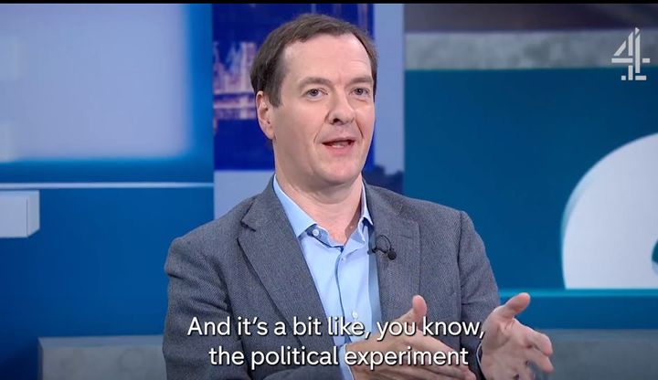 George Osborne painted a bleak picture of the Tories' future on Andrew Neil's show