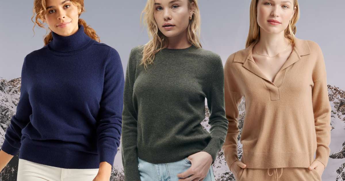 Ladies cashmere sweaters sales uk