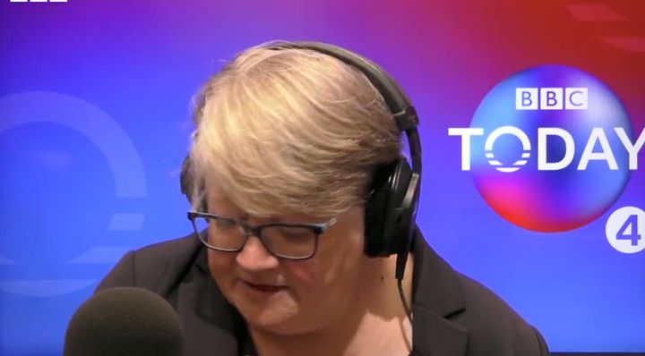 Therese Coffey on BBC Radio 4's Today programme