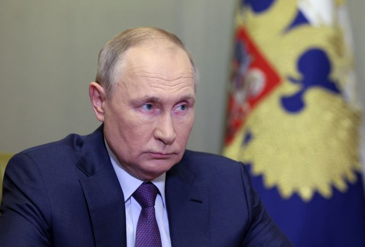 Russian President Vladimir Putin is in a "desperate" situation according to UK intelligence